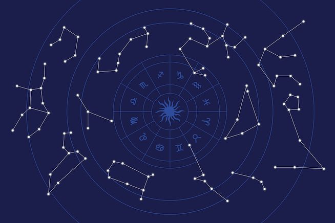 Illustration of horoscope