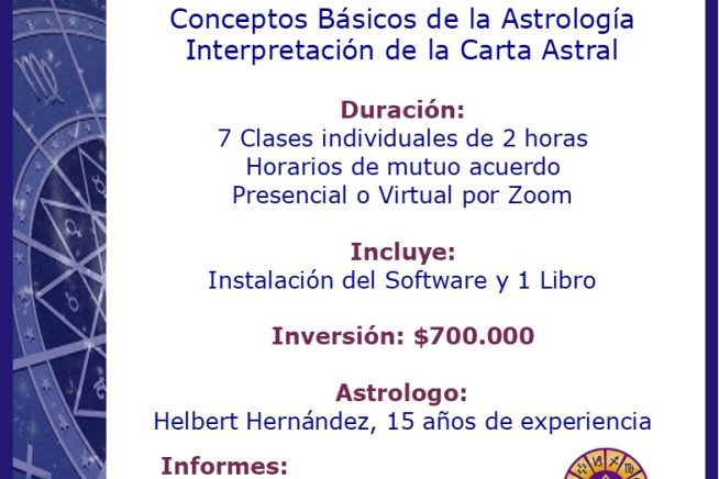 CURSO ASTROLOGIA nivel 1 nov82025